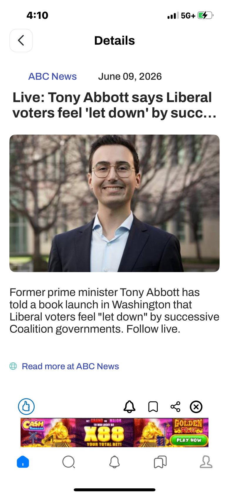 Australia Local & World News screen 2