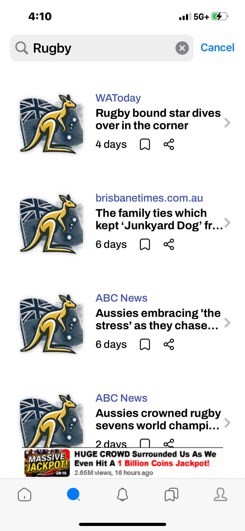 Australia Local & World News screen 3