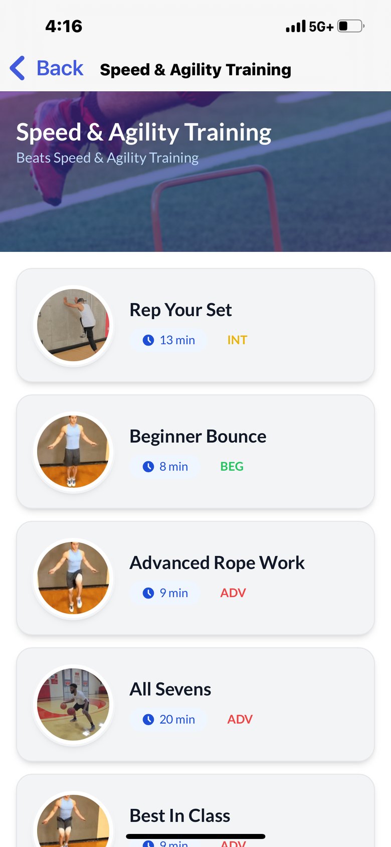 Baseball Training & workouts screen 4