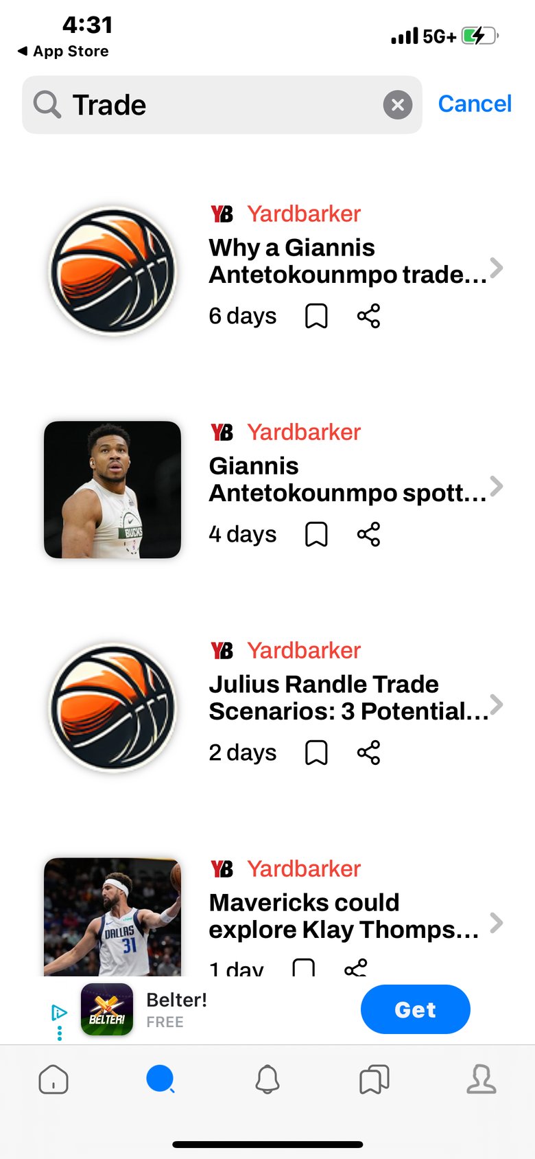 Basketball News & Scores screen 3