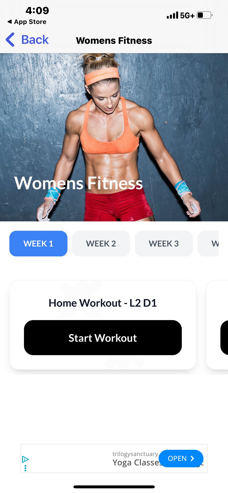 Beats Fitness screen 3