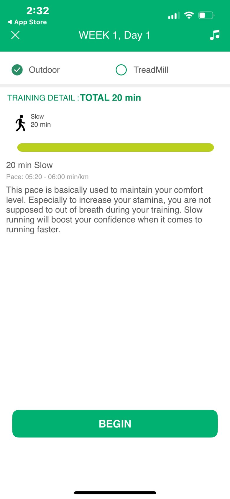 Bikini Body Running Coach App screen 2