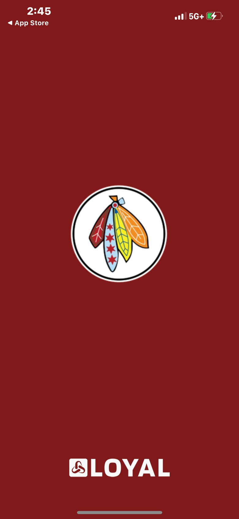 Blackhawks Hockey News Chicago app screen