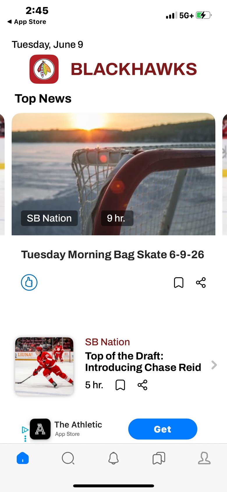 Blackhawks Hockey News Chicago screen 2