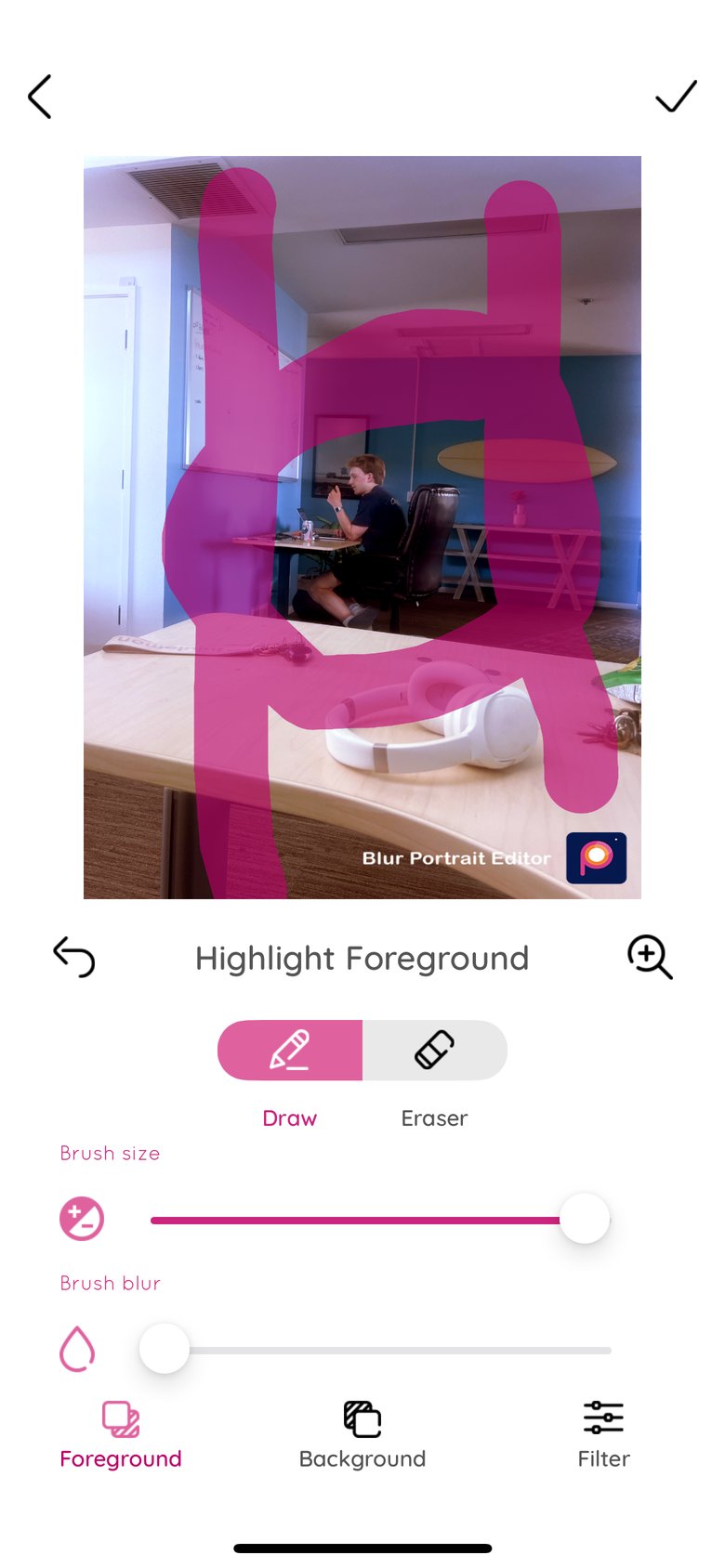 Blur Photo Editor Pro screen 3