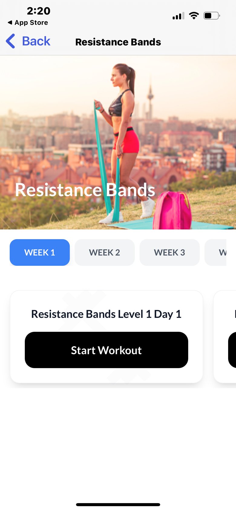Bodyweight Workouts at Home screen 2
