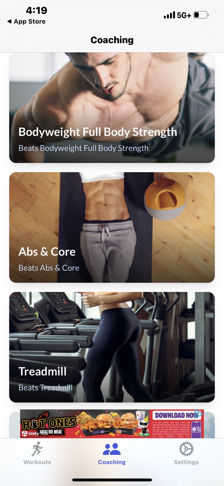 Boot Camp Workouts & Trainings screen 2