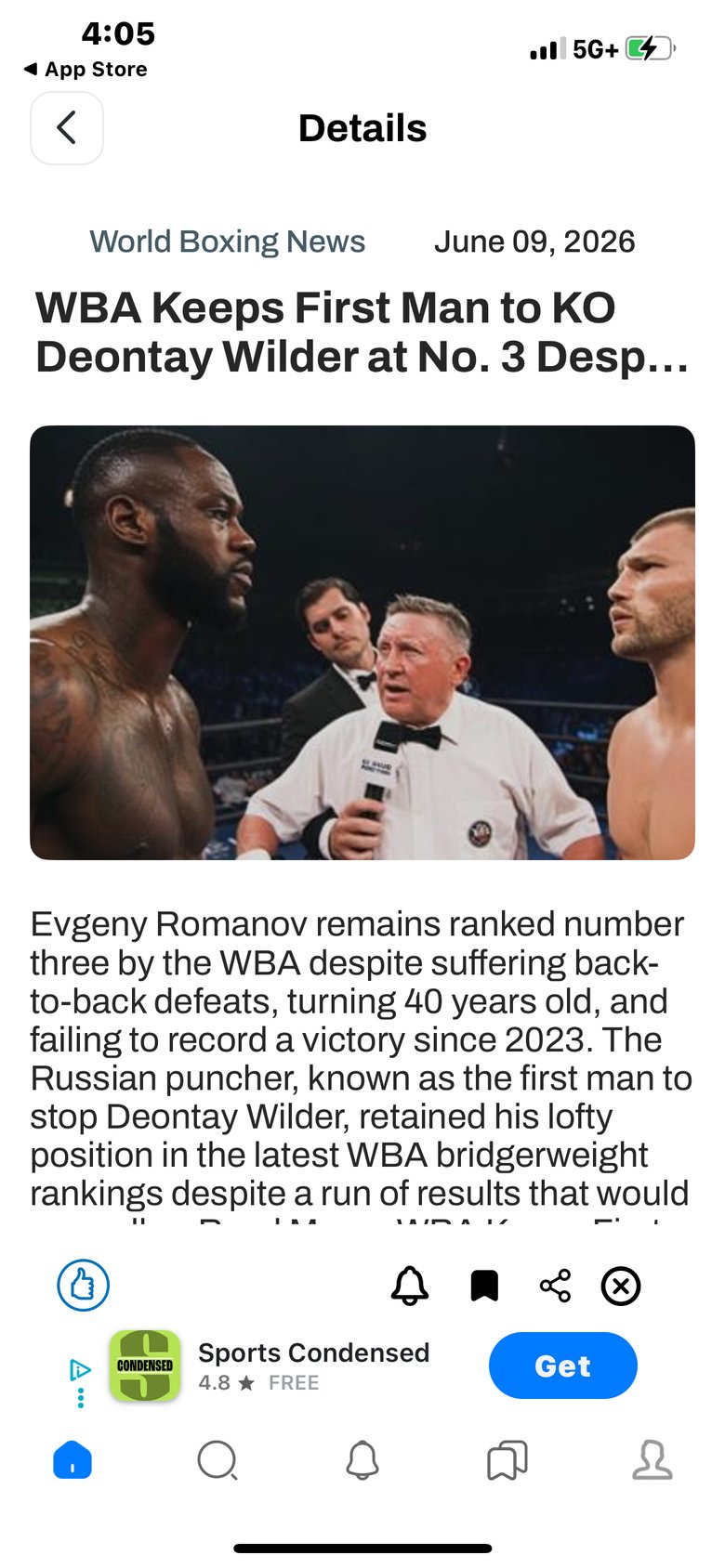 Boxing news: Latest Updates screen 2