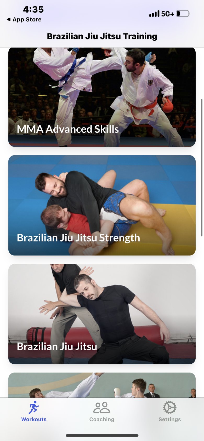 Brazilian Jiu Jitsu Trainings screen 2