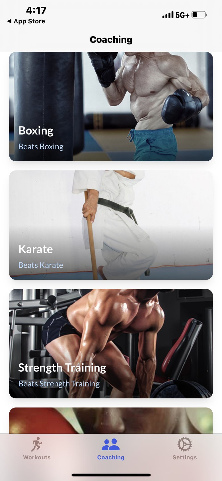 Cardio Kickboxing Workouts screen 2