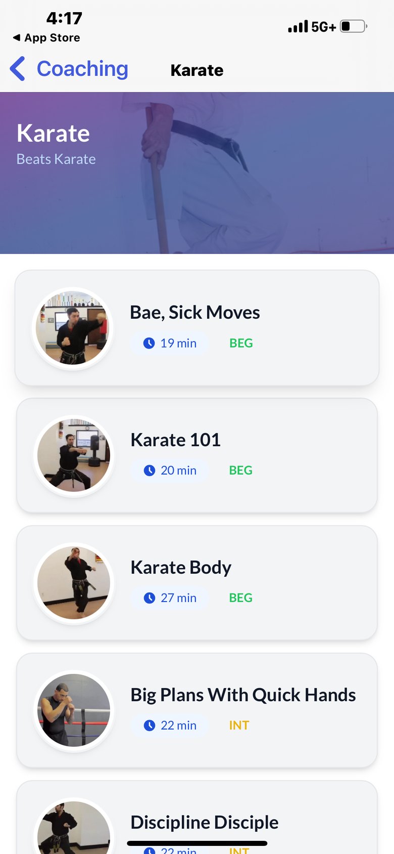 Cardio Kickboxing Workouts screen 4