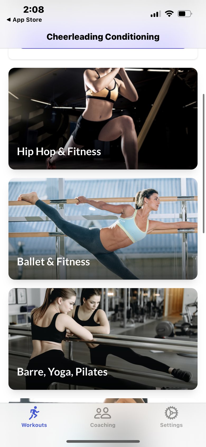 Cheerleading Conditioning screen 3