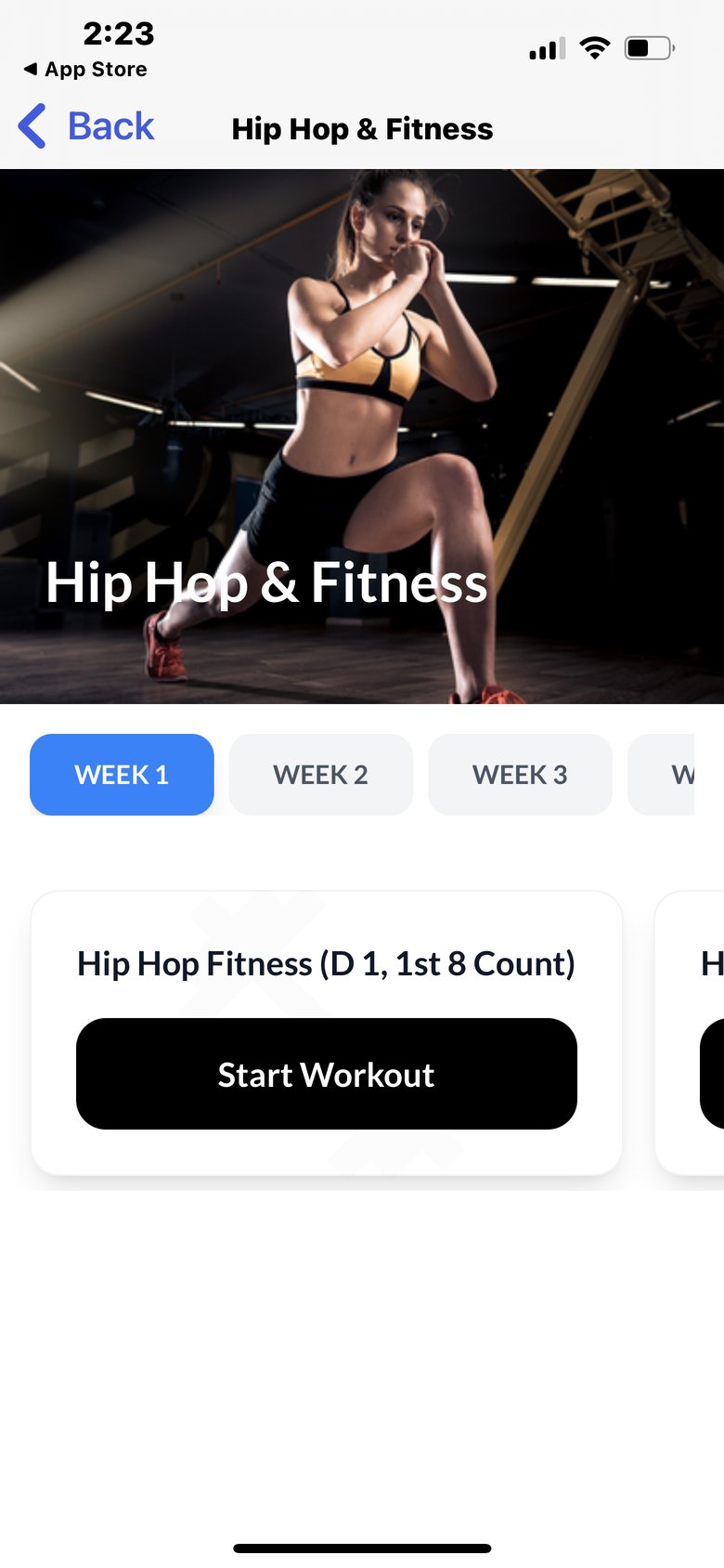 Dance Strength Training screen 2