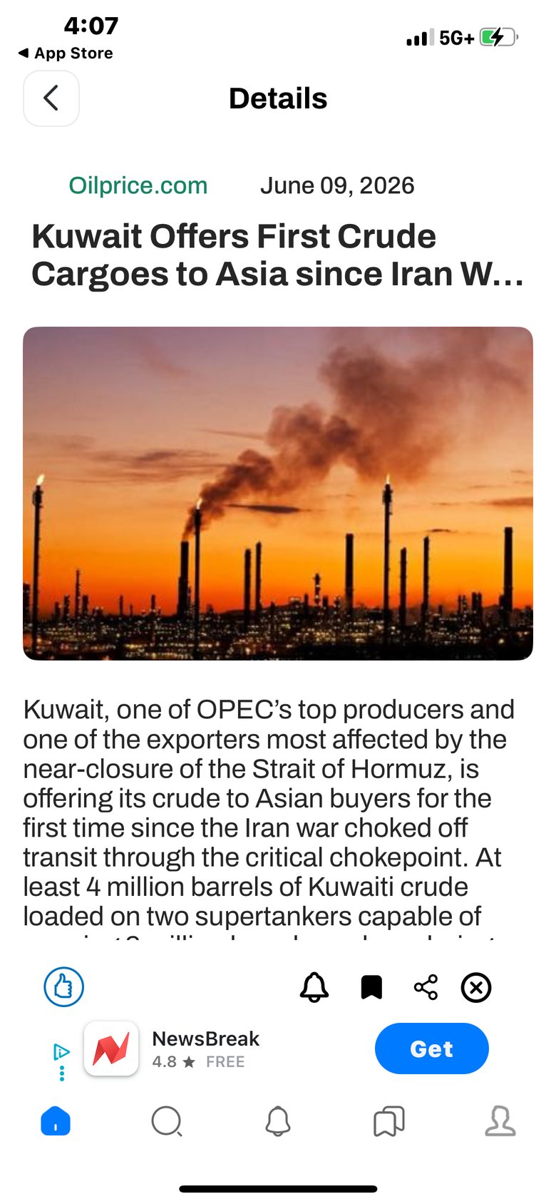 Energy & Oil News Updates screen 2