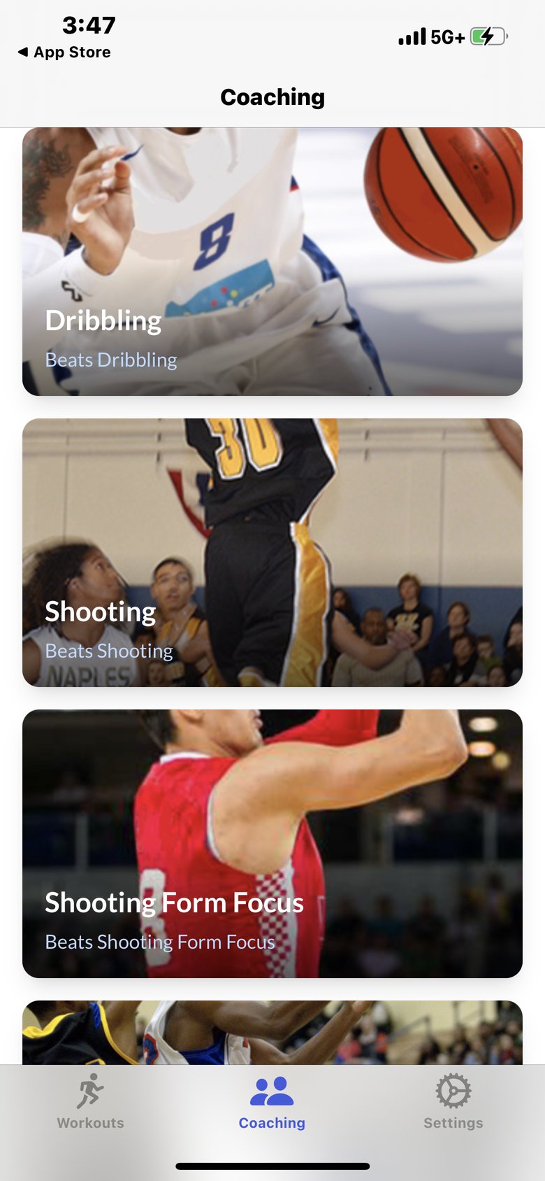 Fitivity Basketball Training screen 3
