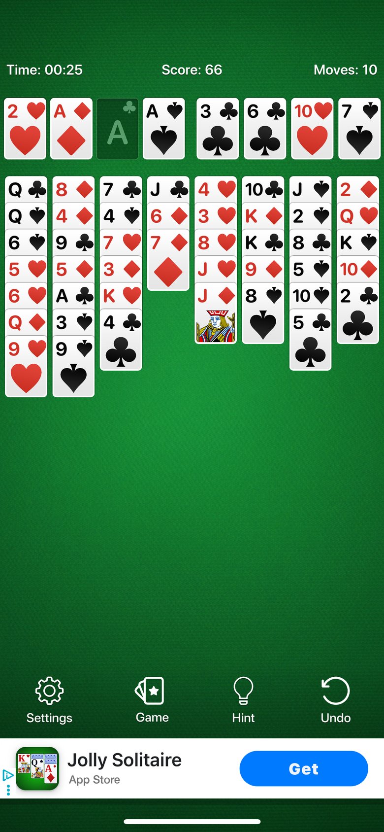 Freecell Solitaire Calm screen 2