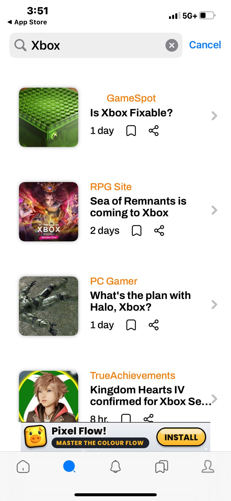 Gaming News and Reviews screen 3