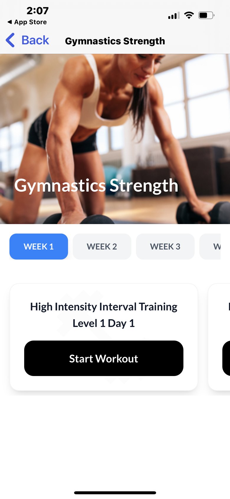 Gymnastics Strength Workouts screen 3