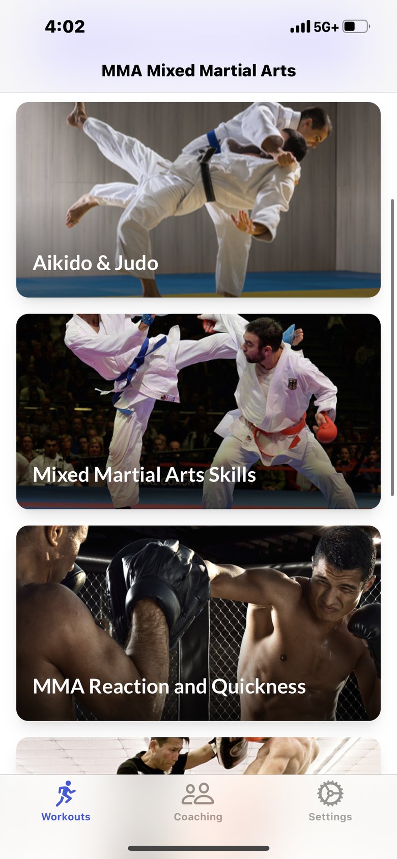 MMA Mixed Martial Arts screen 3