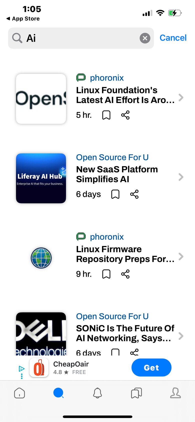 Open Source & Software News screen 3
