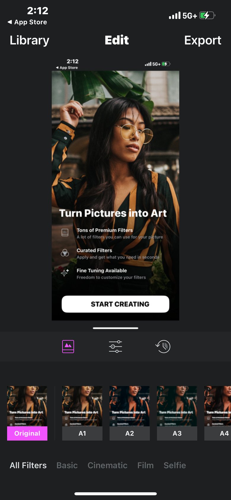 PH - Photo Highlights Editor screen 2