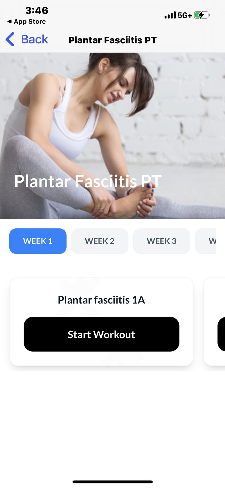 PhysioCare ~  Injury Rehab screen 2