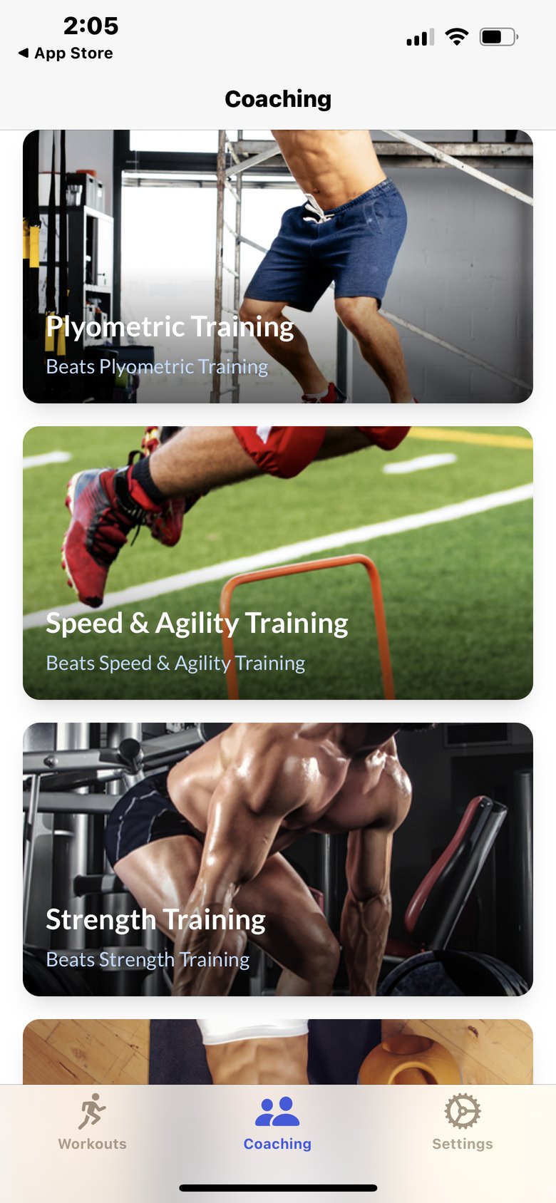 Plyometric Training Workouts screen 2