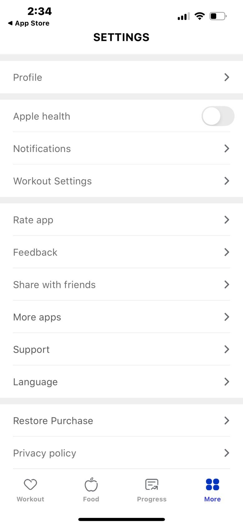 Push Ups Workouts & Tracker screen 3