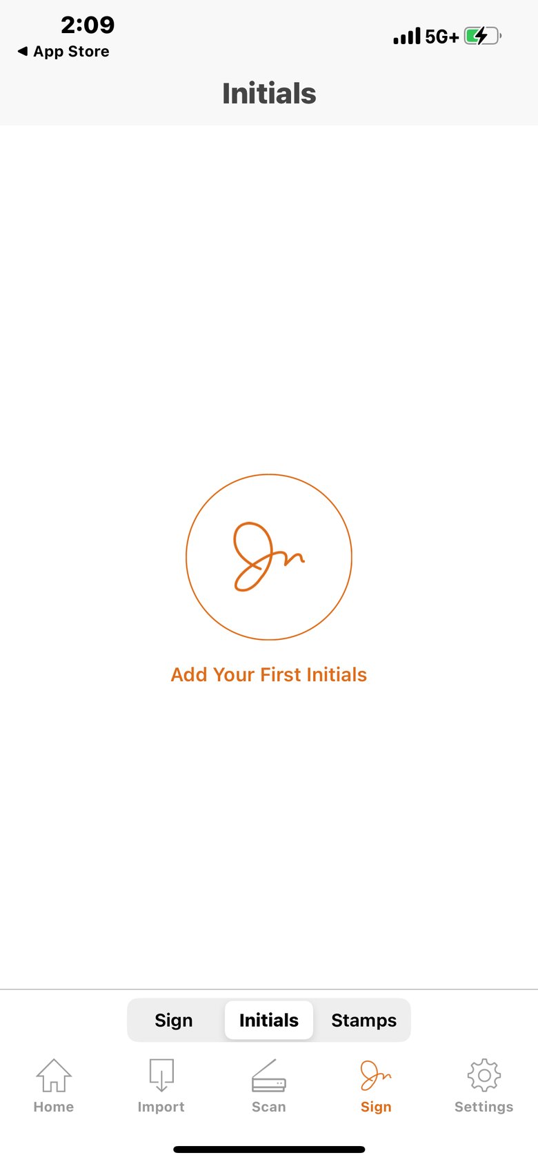 Sign Document & PDF Signature screen 3