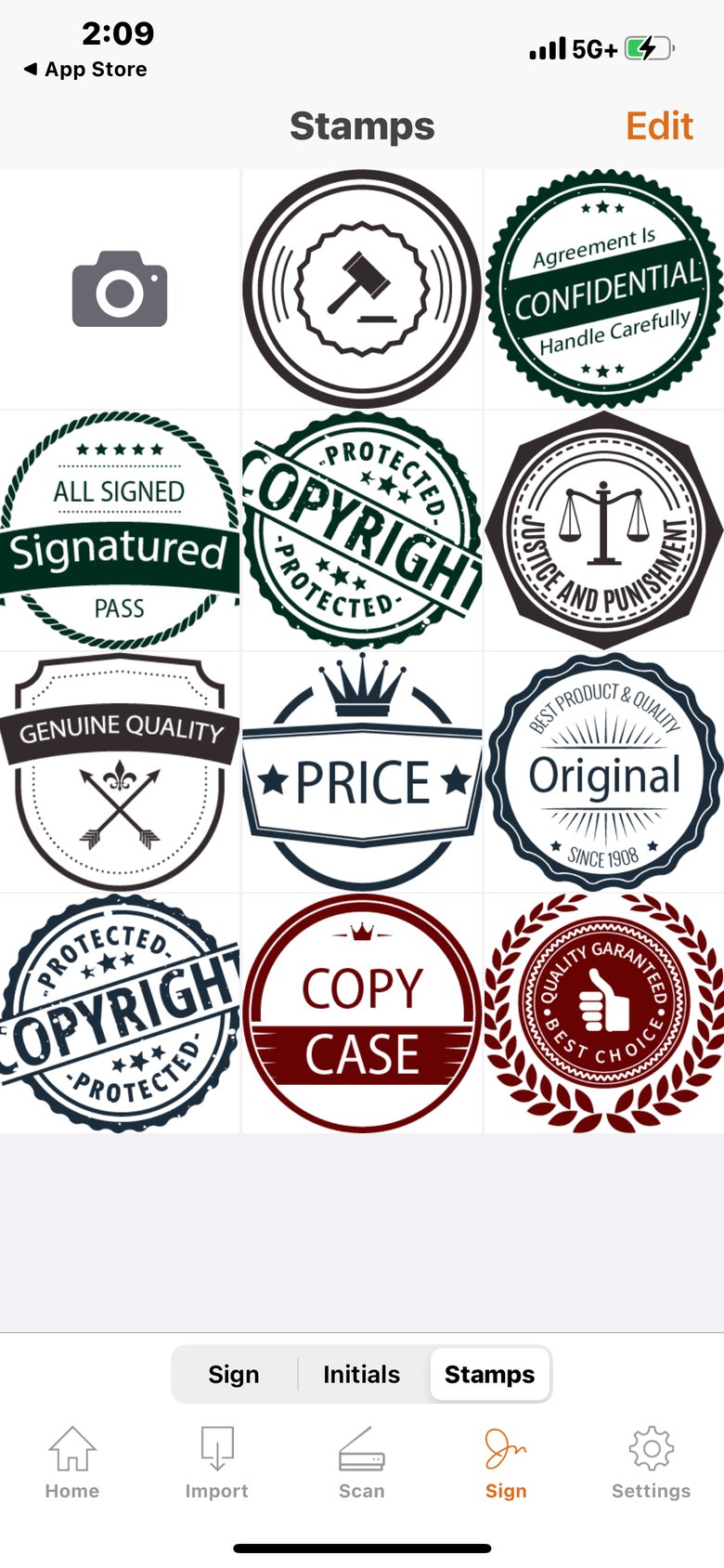 Sign Document & PDF Signature screen 4