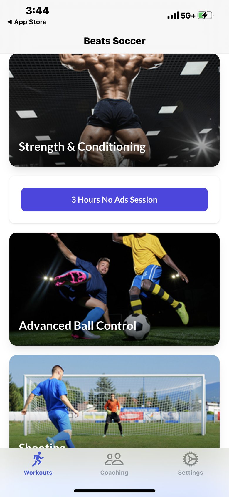 Soccer Training Pro Workouts screen 2