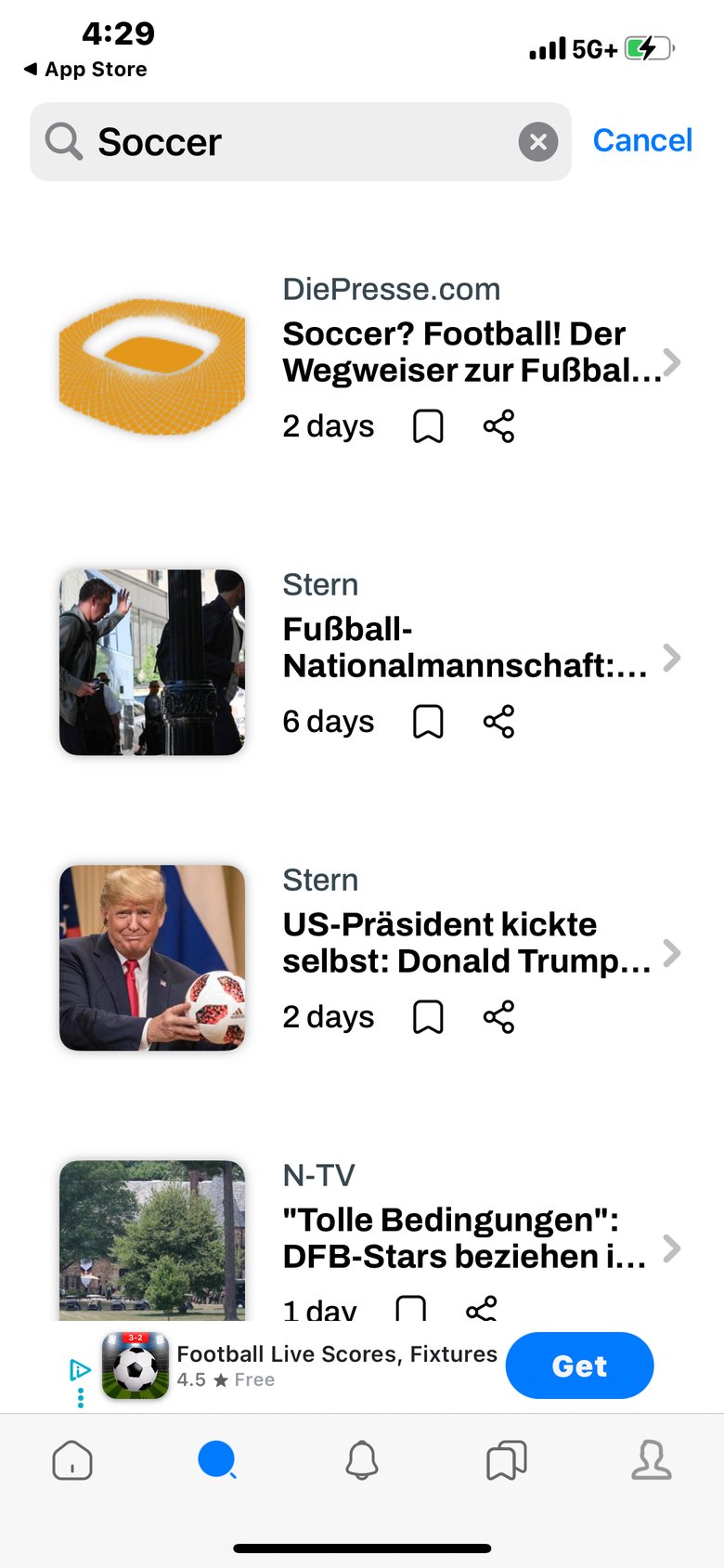 Sportnachrichten & Ergebnisse screen 3