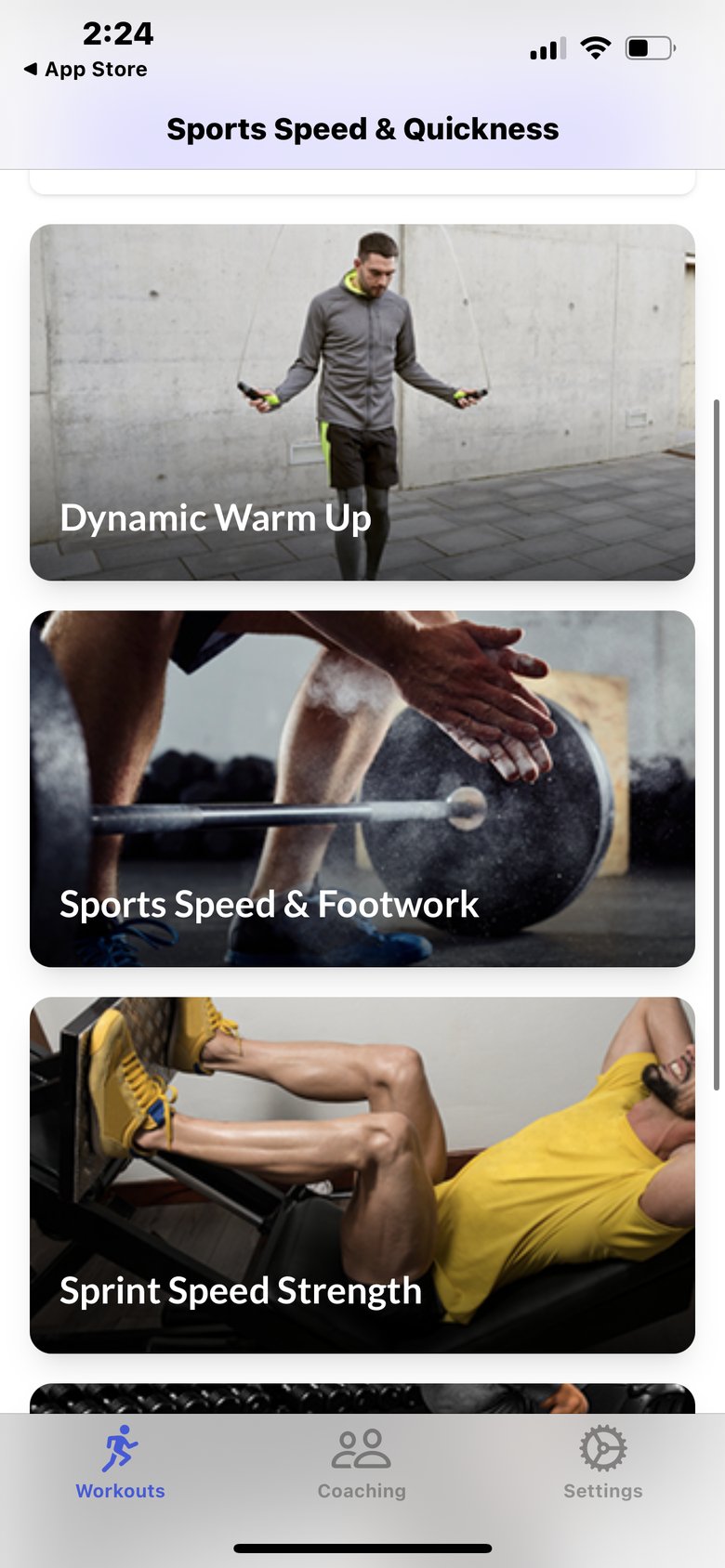 Sports Speed & Quickness screen 2