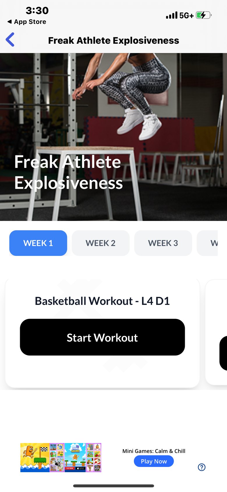 Sprinters Speed Training screen 2