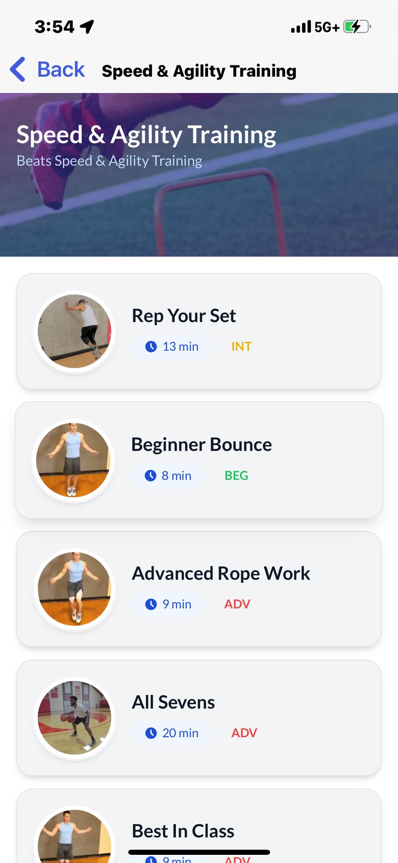 Squash & Racquetball Training screen 2