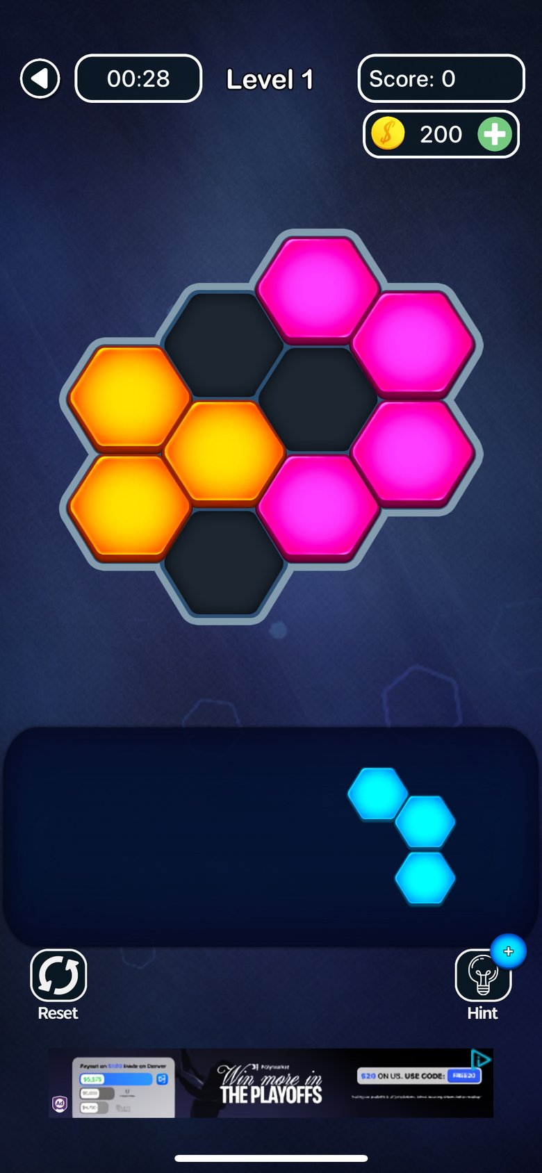 Super Hex Block Puzzle - Hexa screen 2