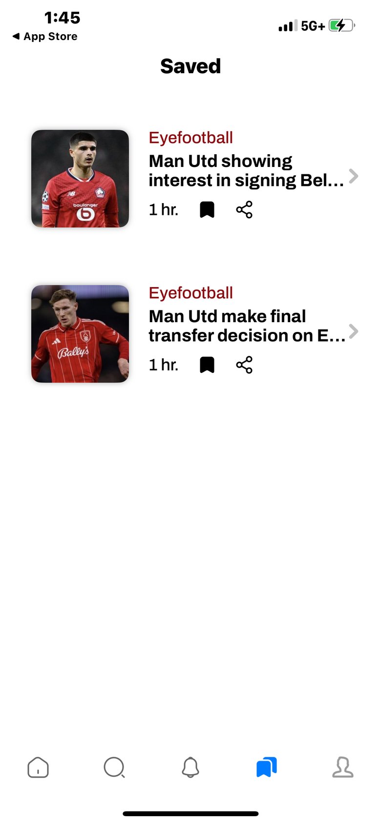 Unofficial Man United News screen 3