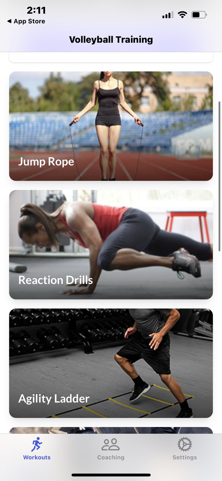 Volleyball Training Workouts screen 2