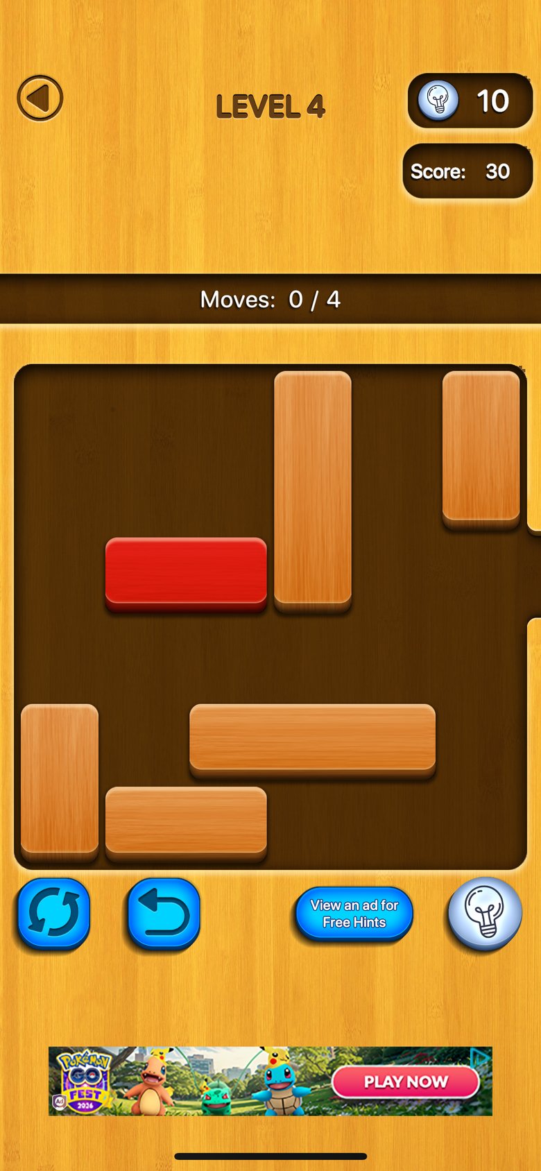 Wood Unblock Brain Games Fun screen 3