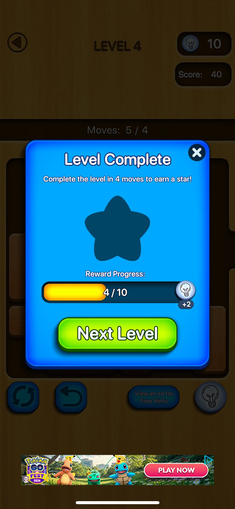 Wood Unblock Brain Games Fun screen 4