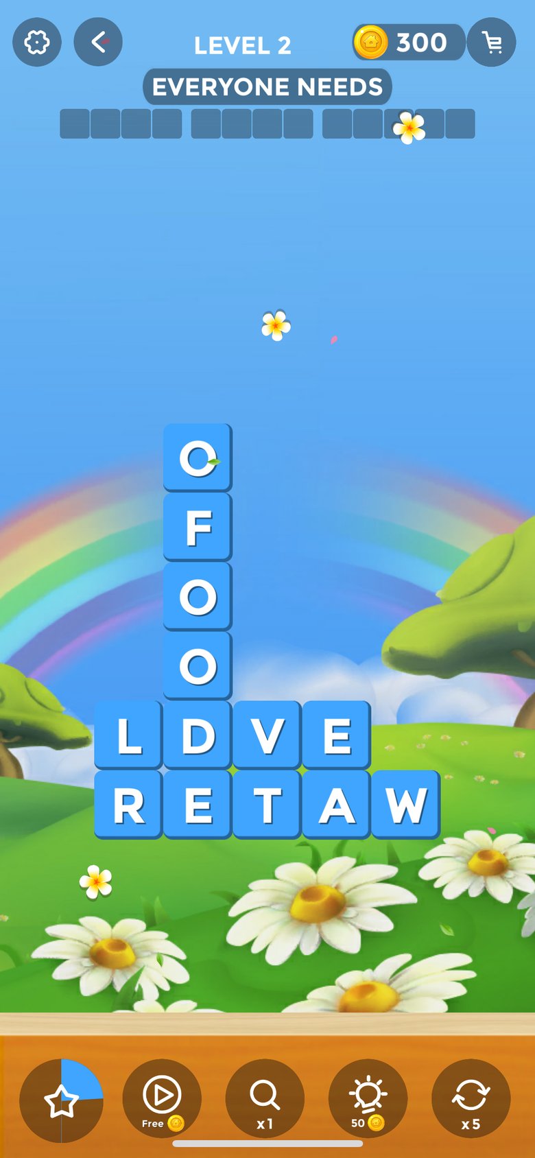 Word Stacks Letter Puzzle Game screen 4