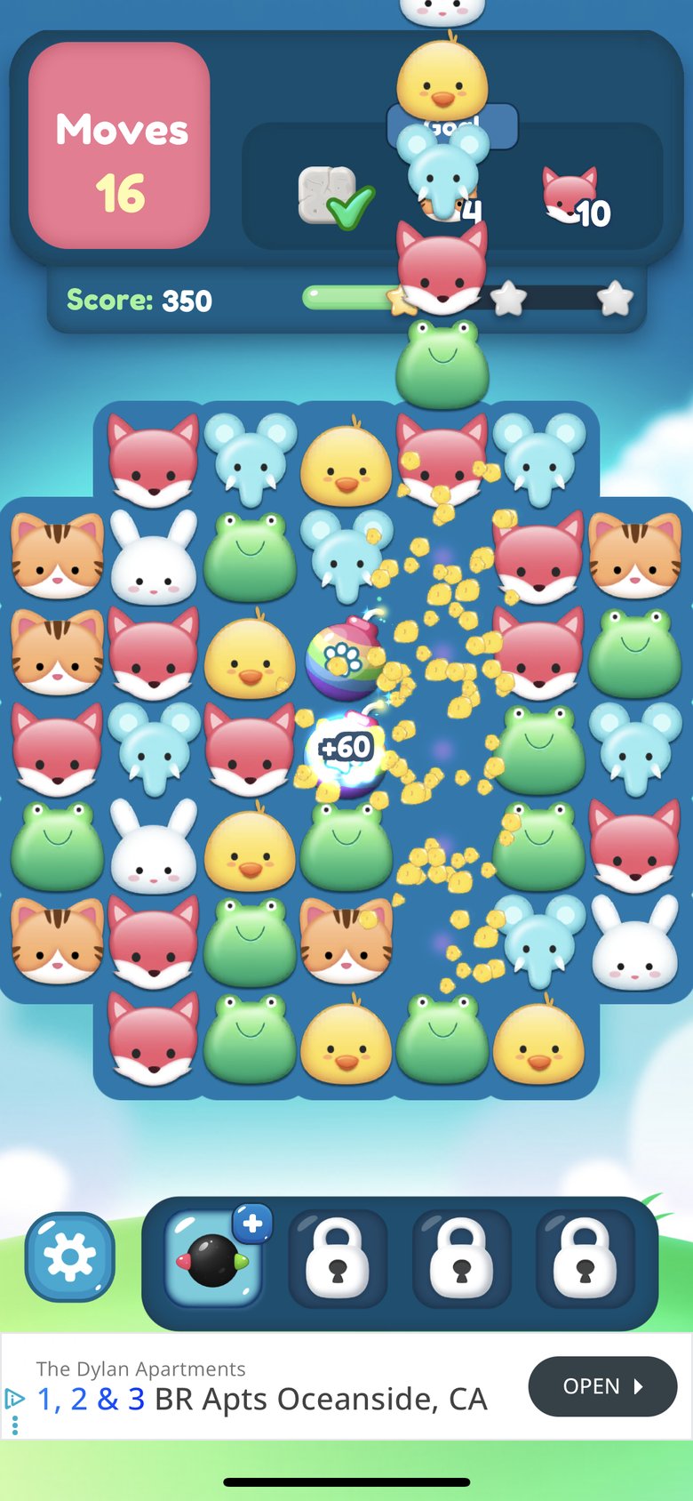 Zoo Friends Puzzle Blast screen 3
