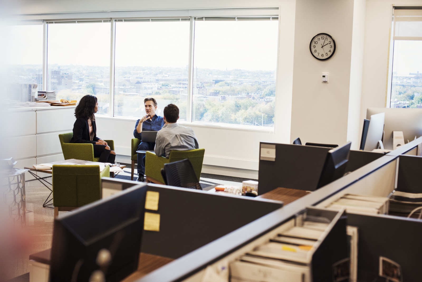 The Loyal team in conversation at the office